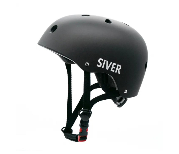 SIVER Kask orzeszek czarny - M - 1526339 - zdjęcie 2